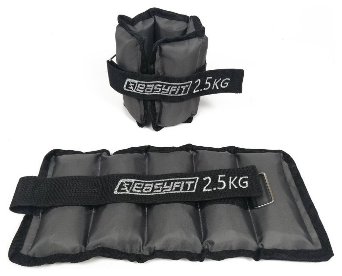 Утяжелители для ног и рук с металлом EasyFit Metal 0,5 кг (пара)