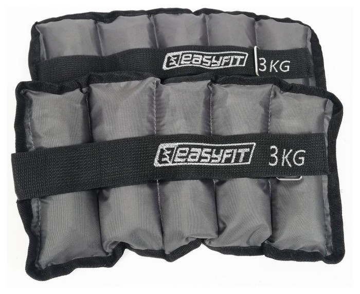 Утяжелители для ног и рук с металлом EasyFit Metal 0,5 кг (пара)