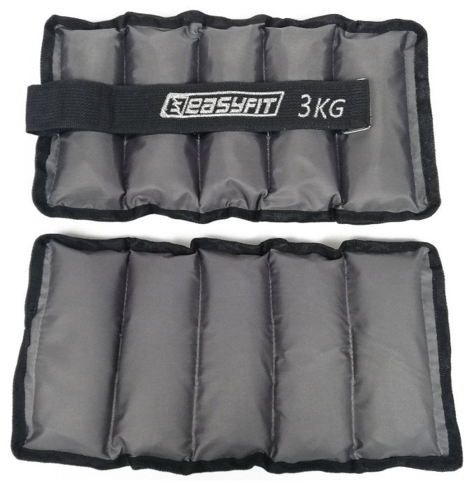 Утяжелители для ног и рук с металлом EasyFit Metal 0,5 кг (пара)