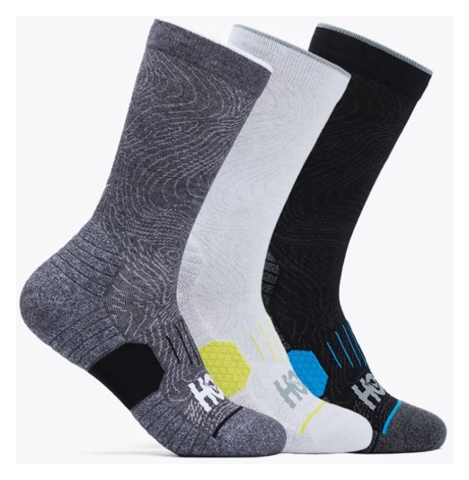 Шкарпетки HOKA ( 1122931 ) CREW RUN SOCK 3-PACK 2024