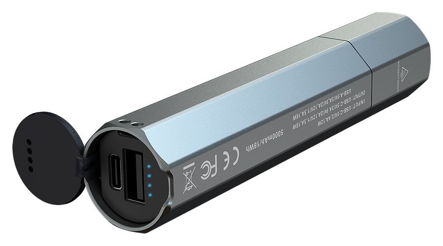 Фонарь ручной Fenix E-CP голубой