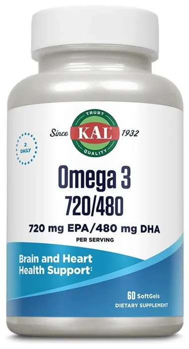 Omega-3 720 EPA / 480 DHA - 60 softgels