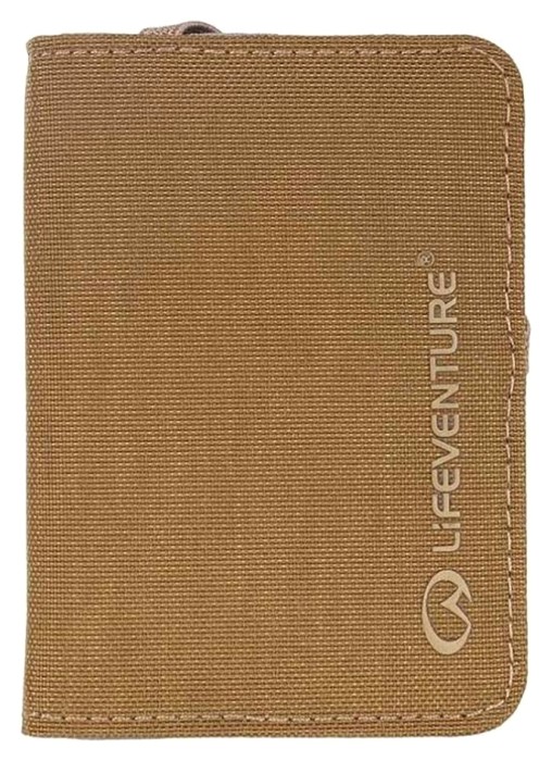 Кошелек Lifeventure Recycled RFID Card Wallet mustard