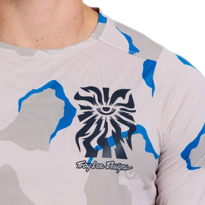 Джерси TLD SKYLINE PRO LS JERSEY; FLOW [CAMO PUMICE] M