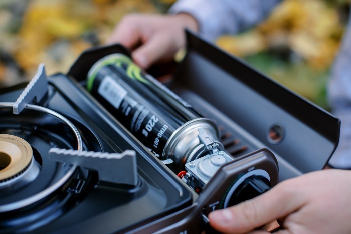 Газова плита Tribe Universal T-HD-0003, grey