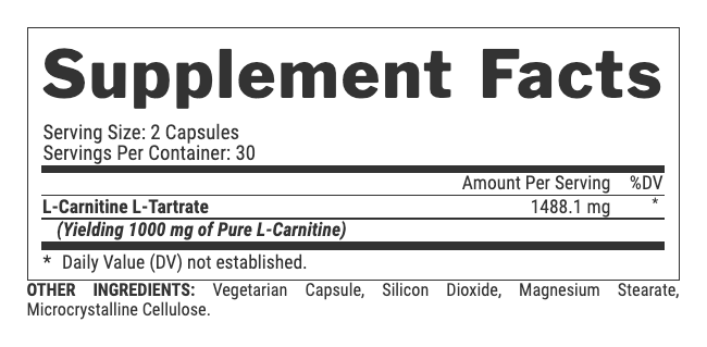 Lipo 6 Carnitine - 60 caps