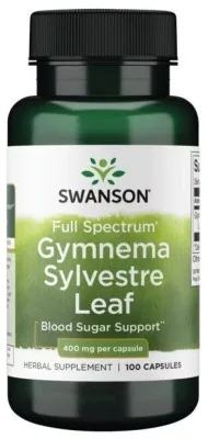 Full Spectrum Gymnema Sylvestre Leaf 400 mg - 100caps