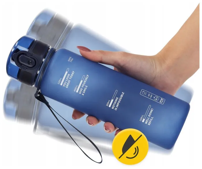 Пляшка для води спортивна 4FIZJO 650 мл Blue (P-5905973403740)