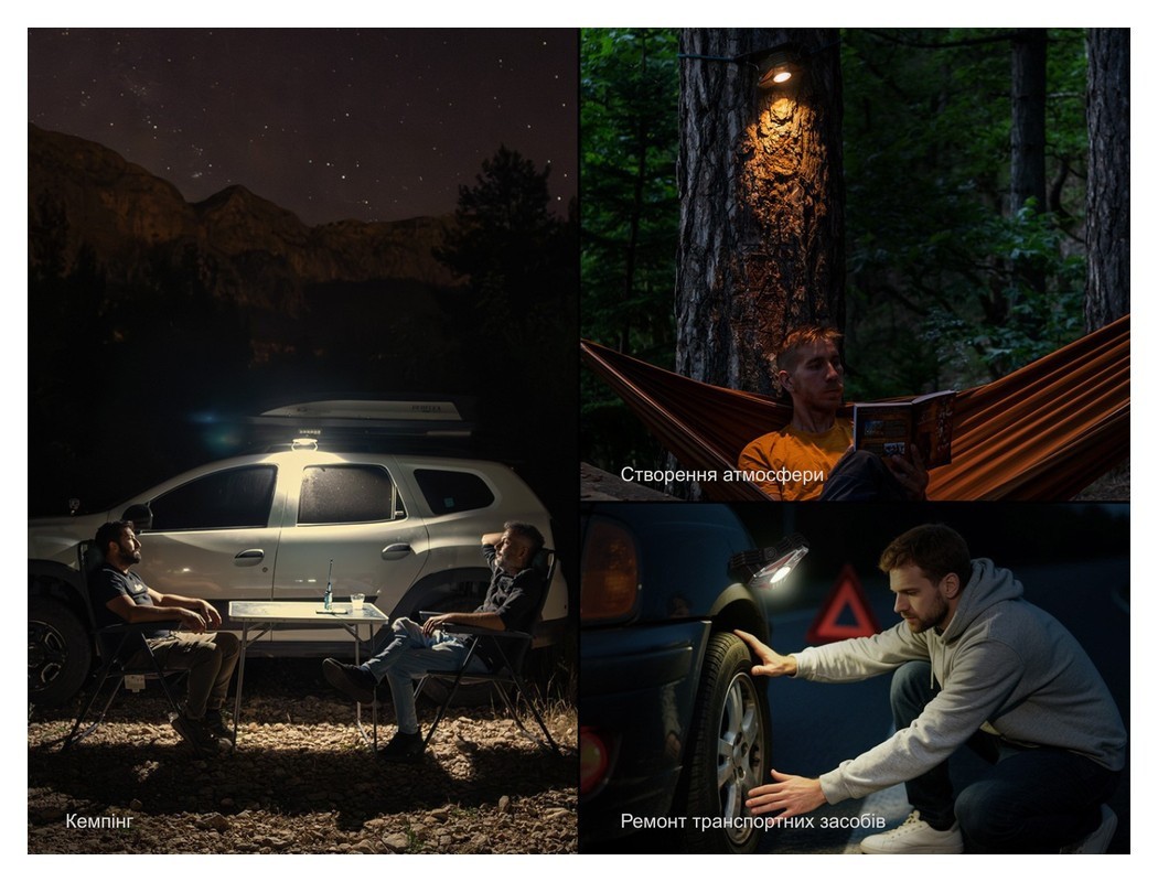 Ліхтар кемпінговий Fenix CP50R, укр, укр