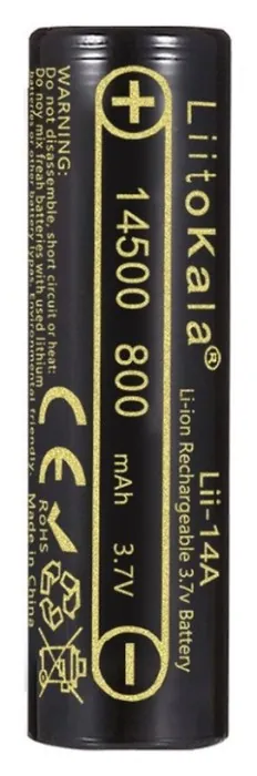 Аккумулятор LiitoKala Lii-14A 14500 800mah battery