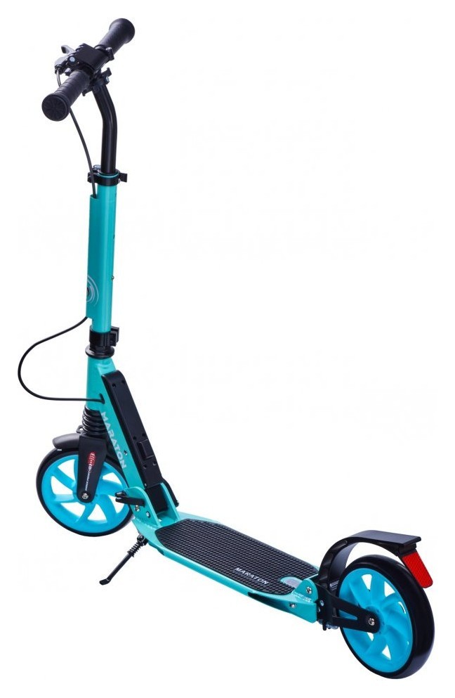 самокат Maraton LEADER (Бирюзовый), укр, укр