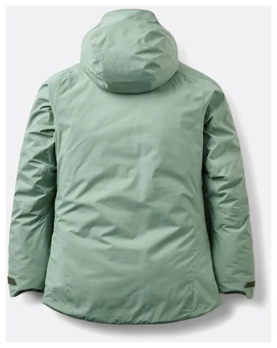 Женская теплая мембранная куртка Rab Xenon Shield Jacket Wmns, Dark Fig Green, 10