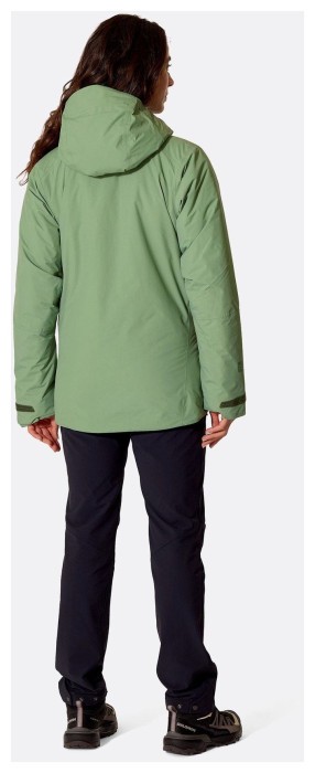 Женская теплая мембранная куртка Rab Xenon Shield Jacket Wmns, Dark Fig Green, 10