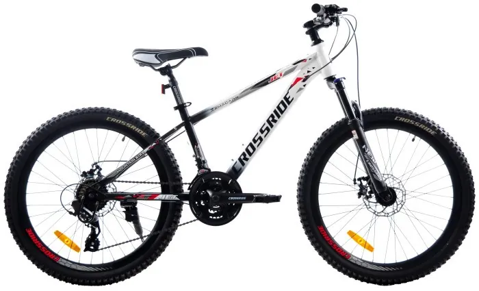 Велосипед CROSSRIDE 24 MTB ST "JET", Чорний