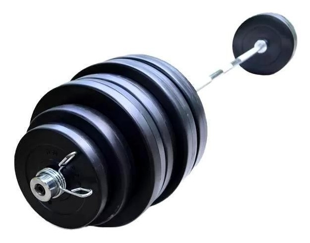 Штанга олімпійська з протиударним покриттям на 135 кг, укр, укр