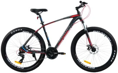 Велосипед 27,5 MTB AL "DALLAS", Черно-красный