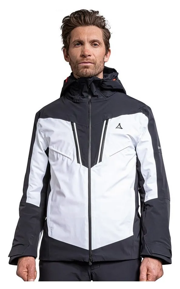 Куртка чоловіча утеплена Schoeffel SKI JACKET SCALOTTAS M 48 Black/white 9990 (10-23370-WRH) (54 black/white)