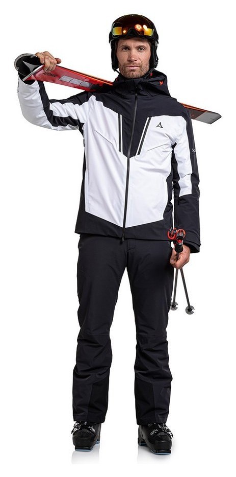 Куртка мужская утепленная Schoeffel SKI JACKET SCALOTTAS M 48 Black/white 9990 (10-23370-WRH)