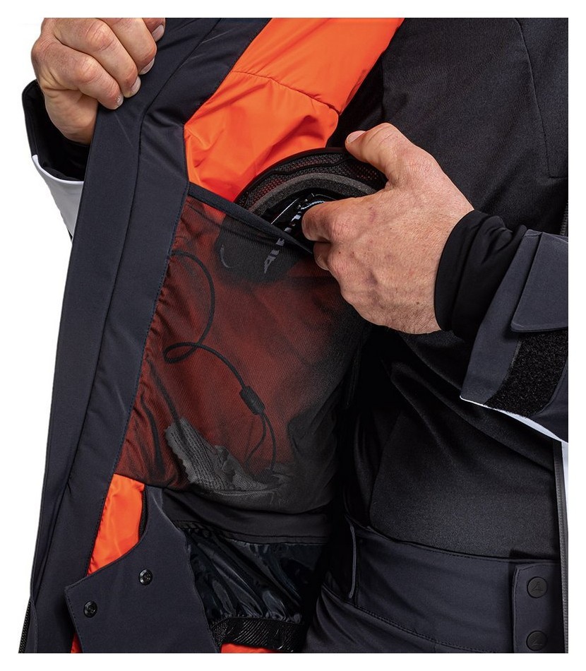 Куртка мужская утепленная Schoeffel SKI JACKET SCALOTTAS M 48 Black/white 9990 (10-23370-WRH)