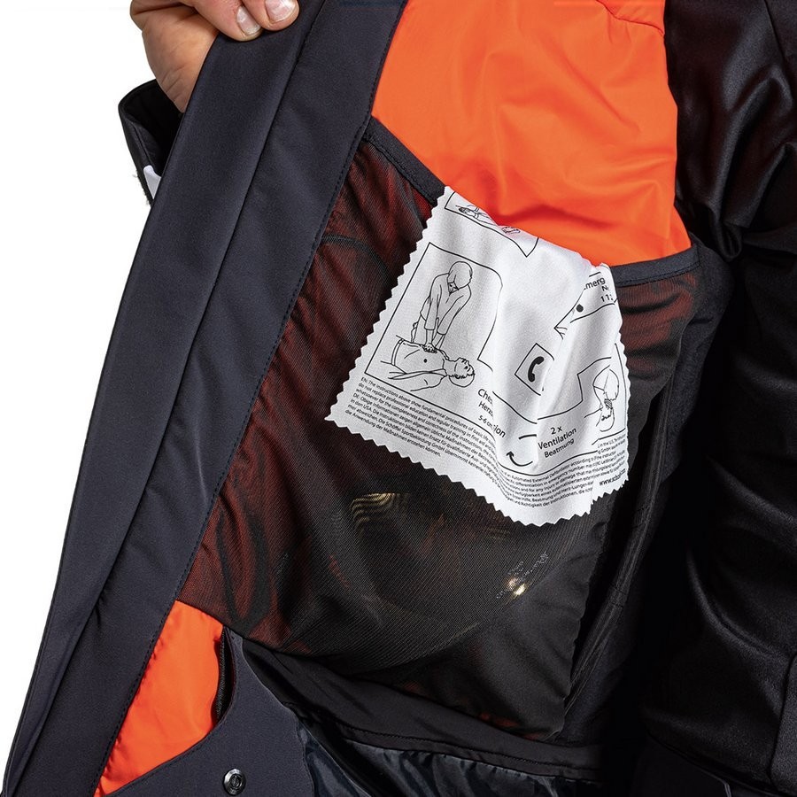 Куртка мужская утепленная Schoeffel SKI JACKET SCALOTTAS M 48 Black/white 9990 (10-23370-WRH)