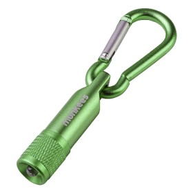Munkees 1076 брелок-фонарик LED with Carabiner grass green