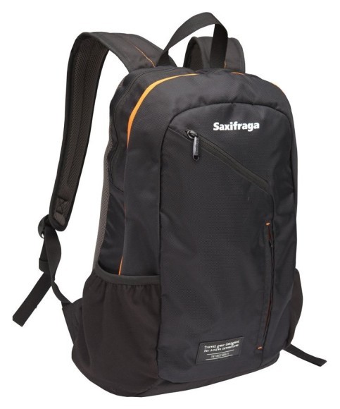 Рюкзак спортивний Saxifraga PORTER 20 L Black/Golden Poppy (SBB15U202S), укр