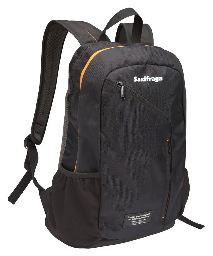 Рюкзак спортивний Saxifraga PORTER 20 L Black/Golden Poppy (SBB15U202S) (20 L)