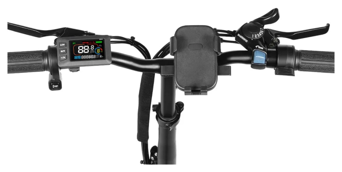 Электровелосипед Samebike CY20 (350 Вт, 12 А*ч, 36 В), колеса 20", с ручкой газа, белый