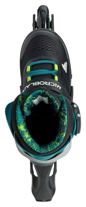 Ролики Rollerblade Microblade XT black-petrol green, укр, укр