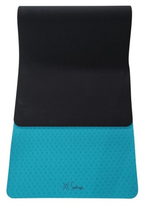 Коврик для йоги Saxifraga MANTRA Turquoise/black (SYM21U3Z)