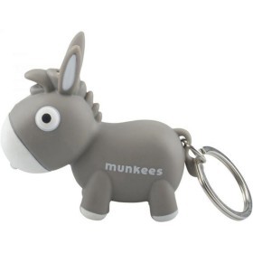 Munkees 1110 брелок-фонарик Donkey LED grey