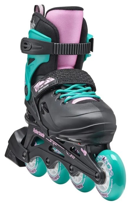 Ролики Rollerblade Fury black-sea green