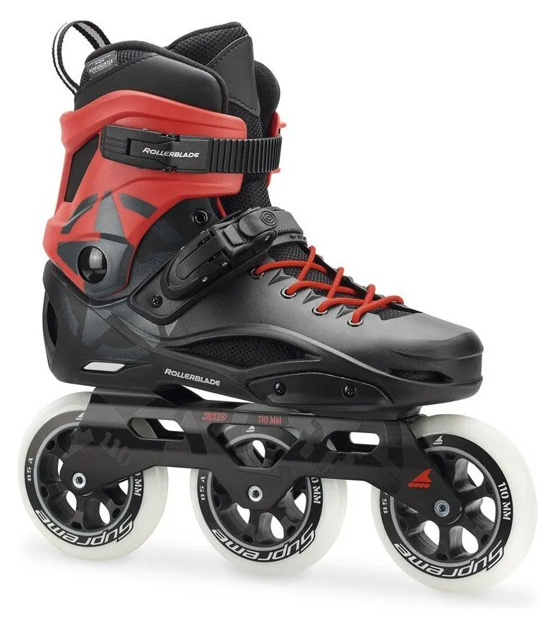 Роликові коньки для дорослих Rollerblade RB 110 3WD 36.5 (5US) 230мм Black/red (07853400 741) O (290мм)