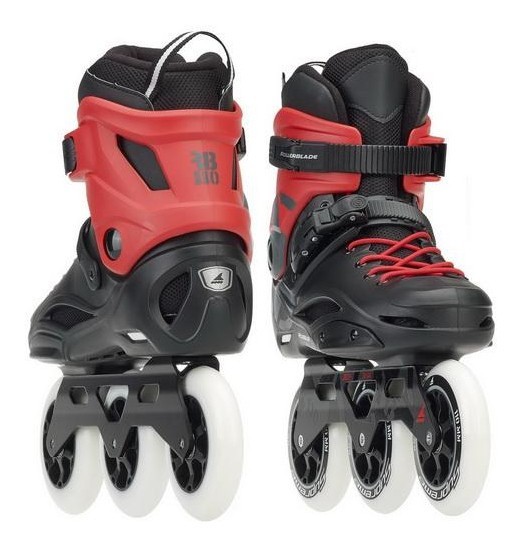 Роликовые коньки для взрослых Rollerblade RB 110 3WD 36.5 (5US) 230мм Black/red (07853400 741) O