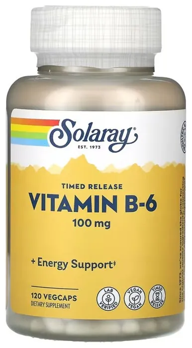 Vitamin B-6 100mg - 120 vcaps