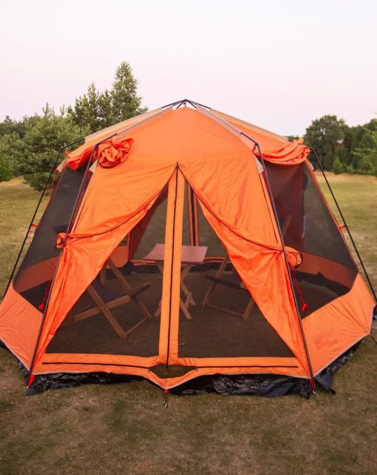 Кемпінг зона RN-Sport Compact Comfort 2: Намет + 2 шезлонги + Стіл (RNS_Camp2)