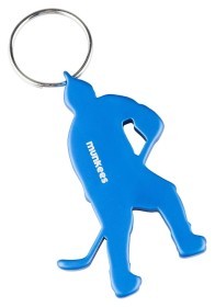 Munkees 3497 брелок-открывашка Icehockey Player blue