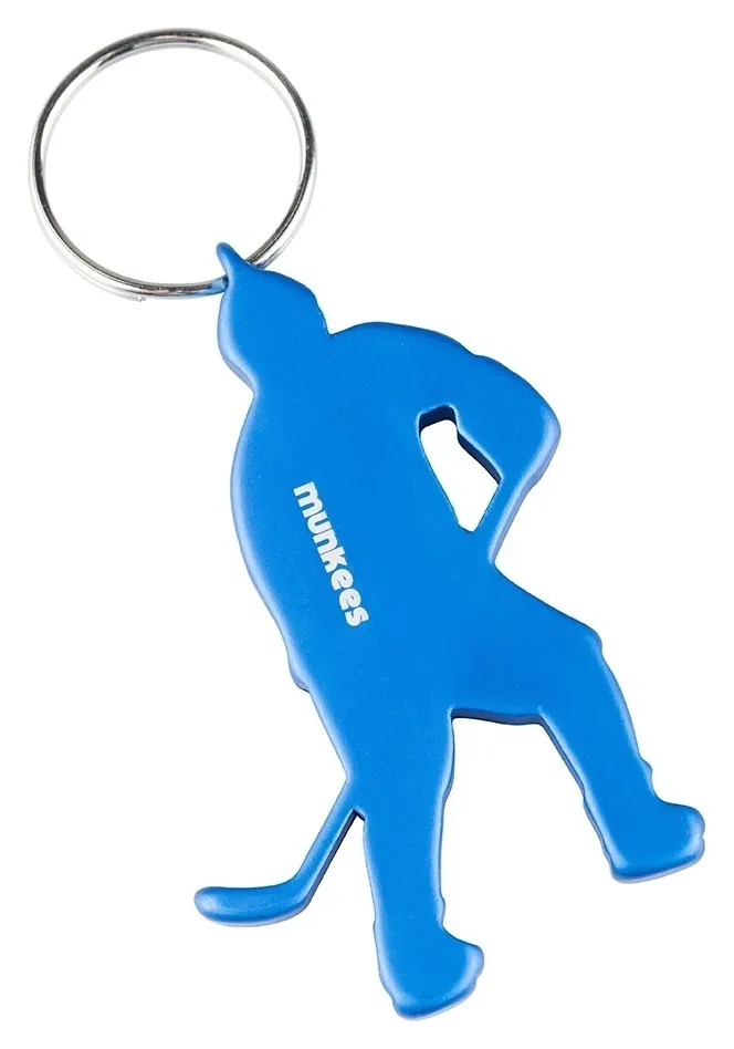 Munkees 3497 брелок-відкривача Icehockey Player blue (3497-BL)