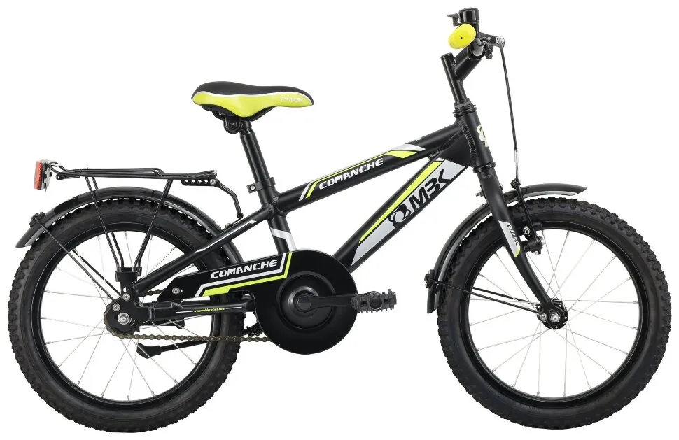 Велосипед MBK Comanche Black/Green 16” (Чорно-зелений)