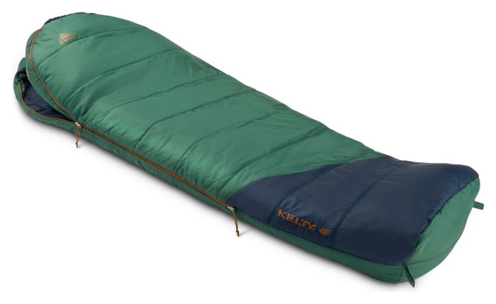 Kelty спальник Mistral 40 Regular posey green-pageant blue