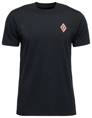 Мужская футболка Black Diamond M Heritage Alpinist SS Tee, Black, L