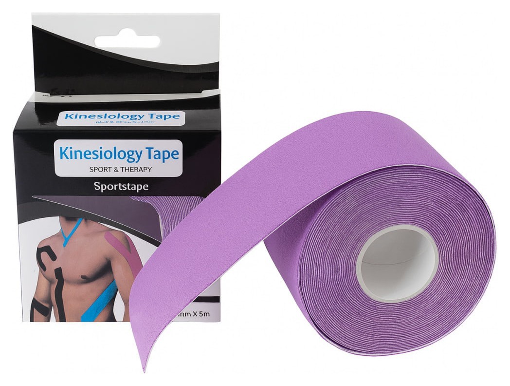 Кинезио тейп 5 см х 5м Bavar Sport (589)