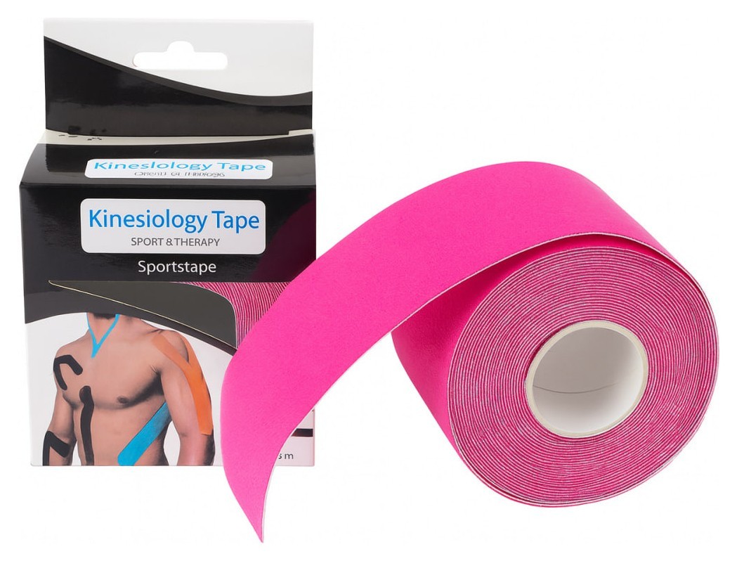 Кинезио тейп 5 см х 5м Bavar Sport (589)