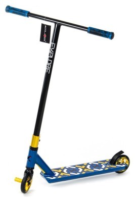 Трюковый Cамокат STORM DELUXE New Explore (синий)