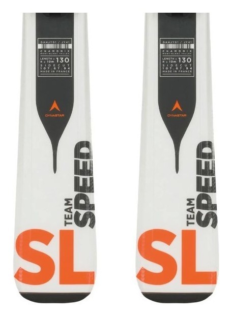 Лежи горные для подростков (комплект) Dynastar TEAM SPEED+KID-X 4 110см White/orange/black (DAFJY03+FCFK002) O