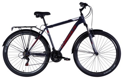 Велосипед ST 28&quot; Formula MAGNUM DD FR рама-20,5&quot; темно-сріблястий з червоним 2025