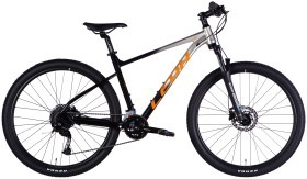 Велосипед AL 27,5&quot; Leon XC 80 HDD рама-18&quot; срiблястий з чорним 2025