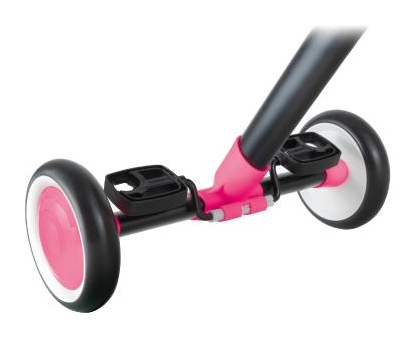 Велосипед дитячий GLOBBER серії LEARNING TRIKE 2в1, фуксія, до 20кг, 3 колеса