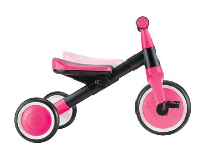 Велосипед дитячий GLOBBER серії LEARNING TRIKE 2в1, фуксія, до 20кг, 3 колеса, укр, укр