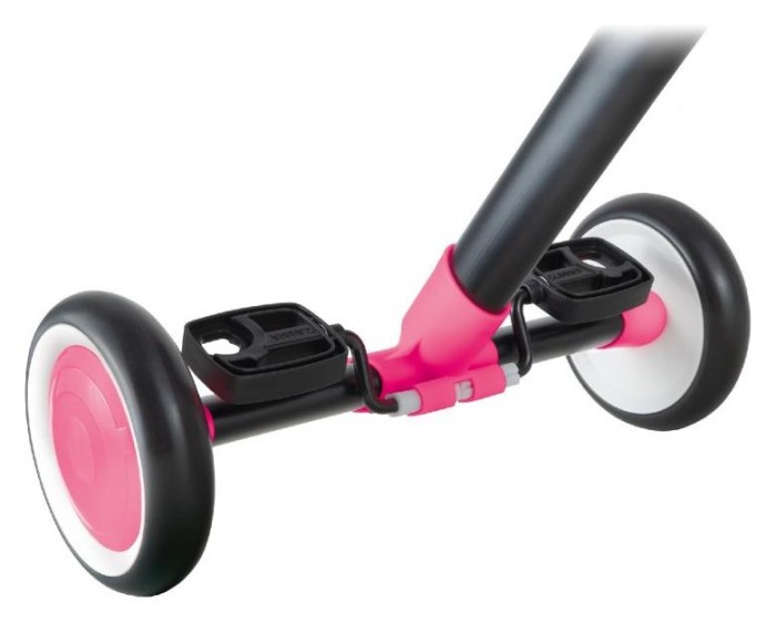 Велосипед дитячий GLOBBER серії LEARNING TRIKE 2в1, фуксія, до 20кг, 3 колеса, укр, укр